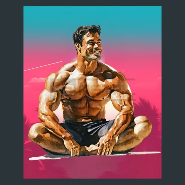 Body_Builders_4_metal_prints_posters_mouse_pads
