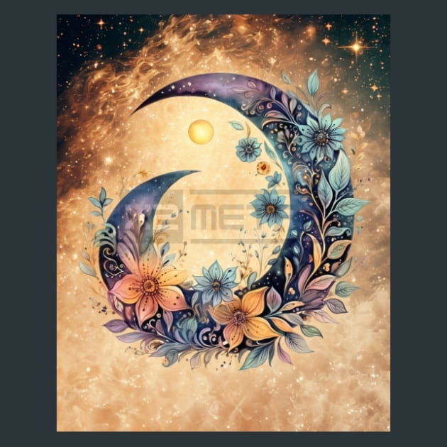 Bohomoon5 – Metal Print &amp; Mouse Pad | ChromaLuxe | Made in Iowa USA