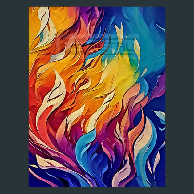 Bold Brushstroke Ballet Metal Wall Art and Desktop Mouse Pad by X2Metal