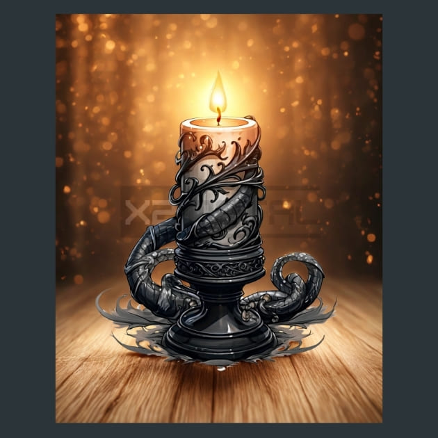Boo-tiful-Tales 8 Metal Wall Art and Desktop Mouse Pad by X2Metal