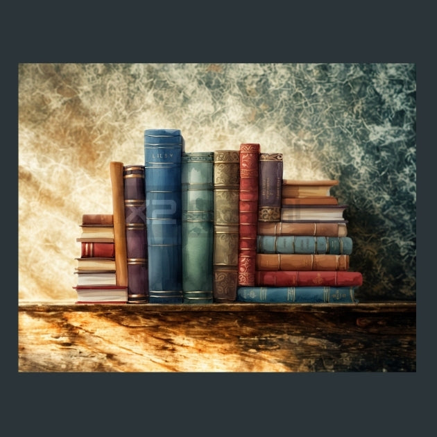 Book_Border_41_metal_prints_posters_mouse_pads
