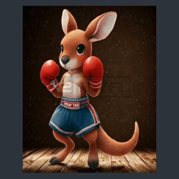 Boxing-Kangaroo-25-Metal-Prints