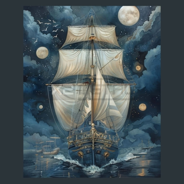 Breeze on the Bay Metal Wall Art and Desktop Mouse Pad by X2Metal
