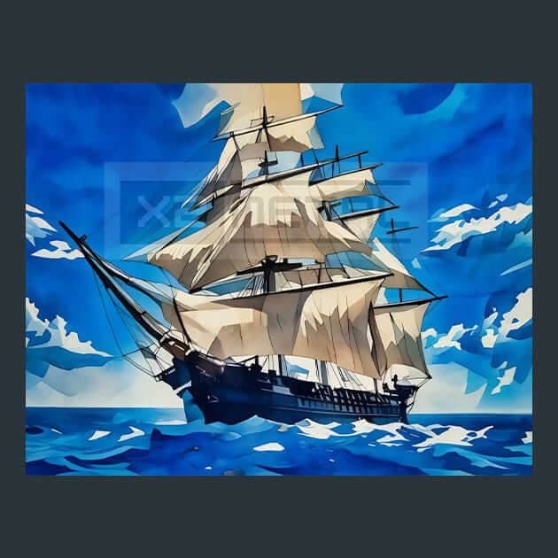British Navy HMS Victory Metal Wall Art and Desktop Mouse Pad by X2Metal