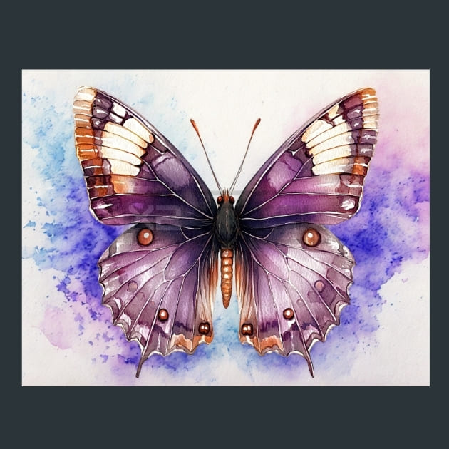 Butterfly Wings 22 Metal Wall Art and Desktop Mouse Pad by X2Metal