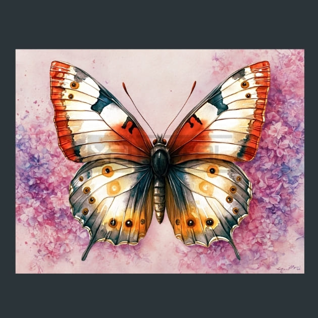 Butterfly Wings 25 Metal Wall Art and Desktop Mouse Pad by X2Metal