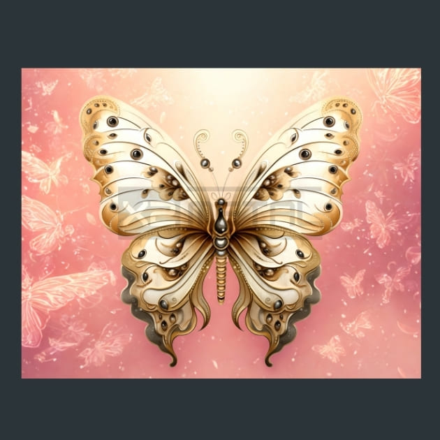 Butterfly 1 – Metal Print &amp; Mouse Pad | ChromaLuxe | Made in Iowa USA