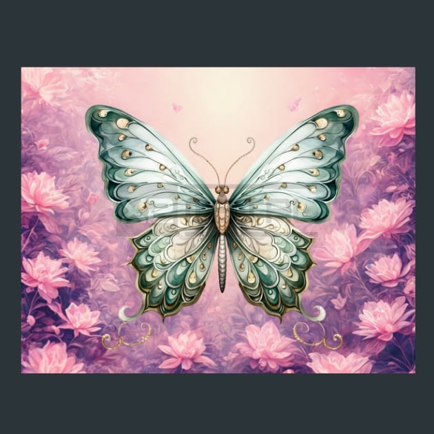 Butterfly 39 – Metal Print &amp; Mouse Pad | ChromaLuxe | Made in Iowa USA