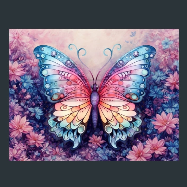 Butterfly 47 – Metal Print &amp; Mouse Pad | ChromaLuxe | Made in Iowa USA