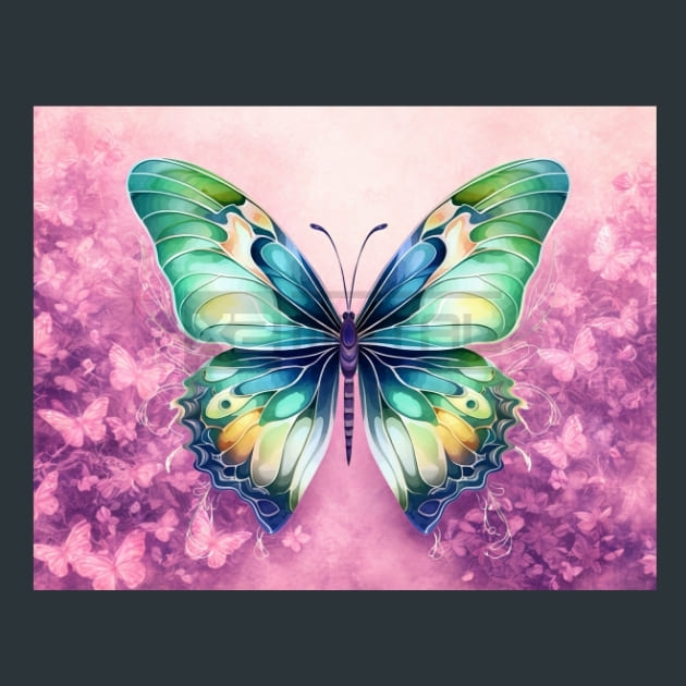 Butterfly 49 – Metal Print &amp; Mouse Pad | ChromaLuxe | Made in Iowa USA