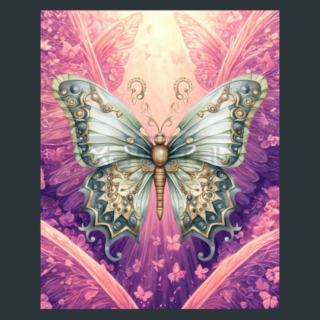 Butterfly 56 – Metal Print &amp; Mouse Pad | ChromaLuxe | Made in Iowa USA