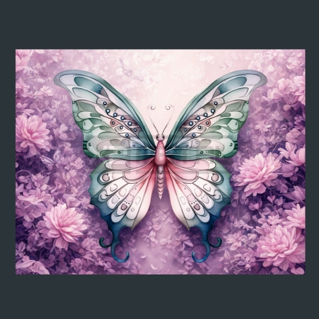 Butterfly 85 – Metal Print &amp; Mouse Pad | ChromaLuxe | Made in Iowa USA
