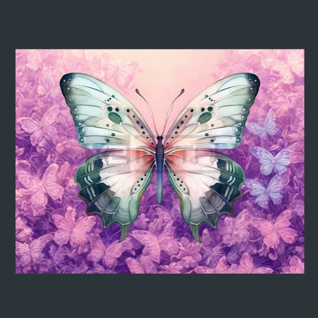 Butterfly 87 – Metal Print &amp; Mouse Pad | ChromaLuxe | Made in Iowa USA