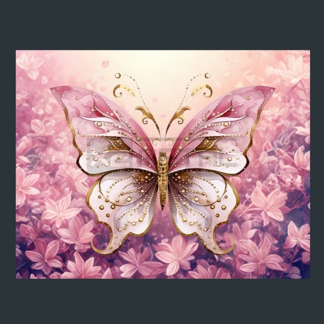 Butterfly 90 – Metal Print &amp; Mouse Pad | ChromaLuxe | Made in Iowa USA