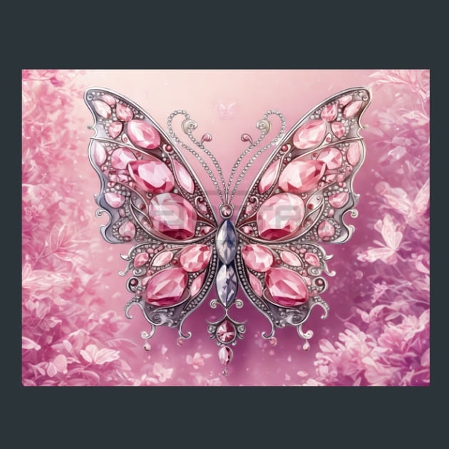 Butterfly 95 – Metal Print &amp; Mouse Pad | ChromaLuxe | Made in Iowa USA