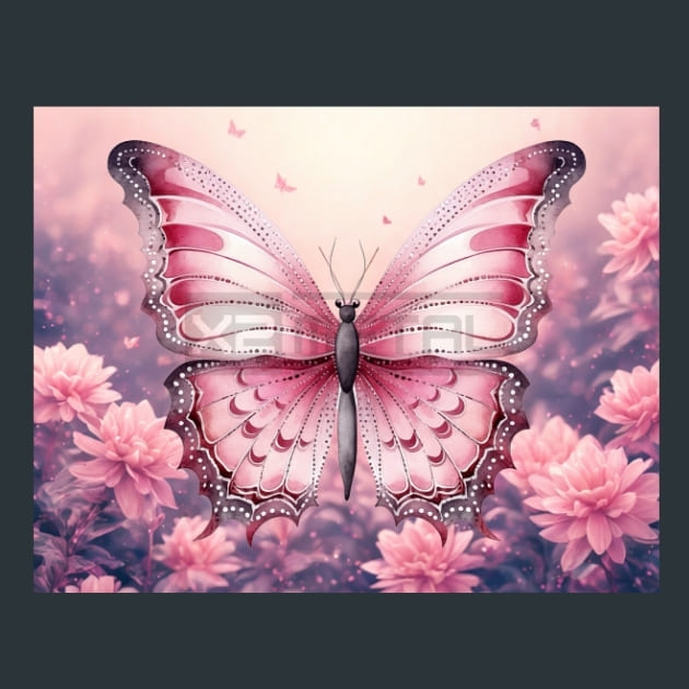 Butterfly 97 – Metal Print &amp; Mouse Pad | ChromaLuxe | Made in Iowa USA