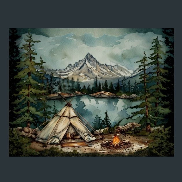 Camping-Dream-4-Metal-Prints