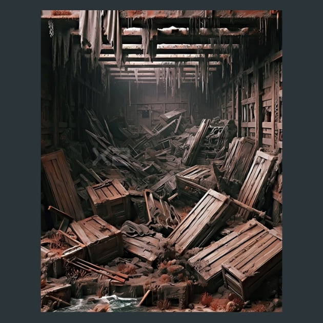 Cargo-Hold-Shipwreck-Relics-metal-prints-posters-mouse-pads