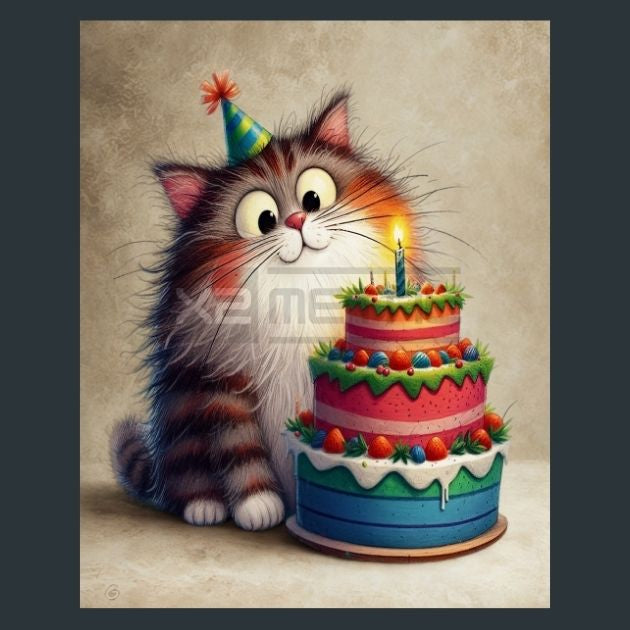 Cat-2-Metal-Prints