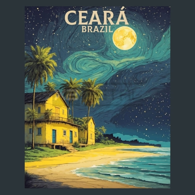Ceara Brazil Metal Prints Wall Art by X2Metal