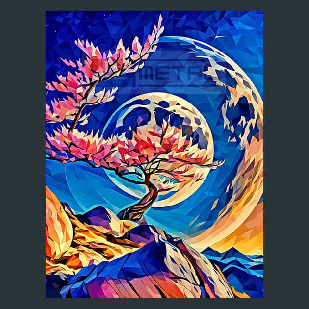 Celestial Sarku Ascent Metal Wall Art and Desktop Mouse Pad by X2Metal