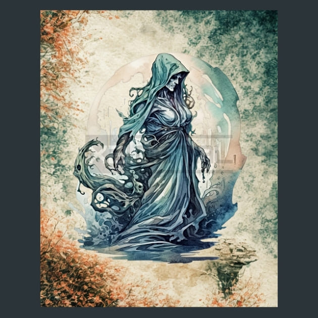 Celtic Banshee Metal Wall Art and Desktop Mouse Pad by X2Metal