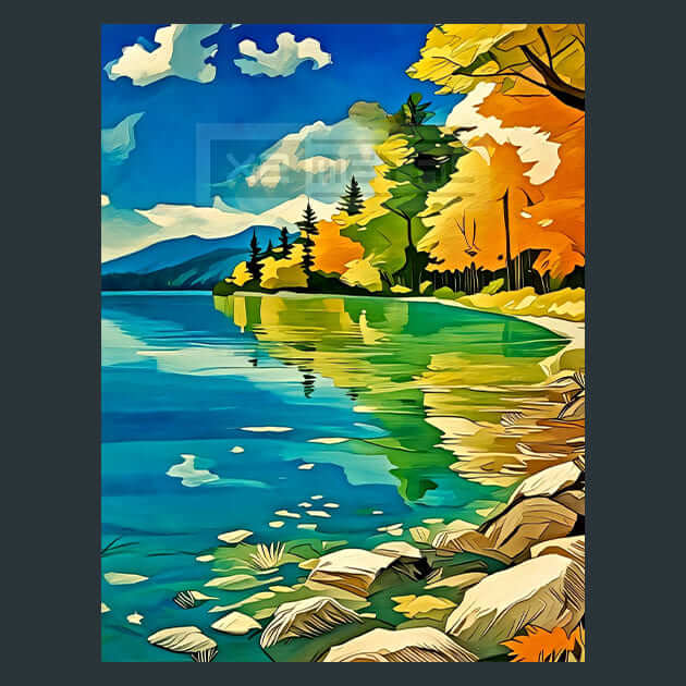Chautauqua Majesty Metal Wall Art and Desktop Mouse Pad by X2Metal