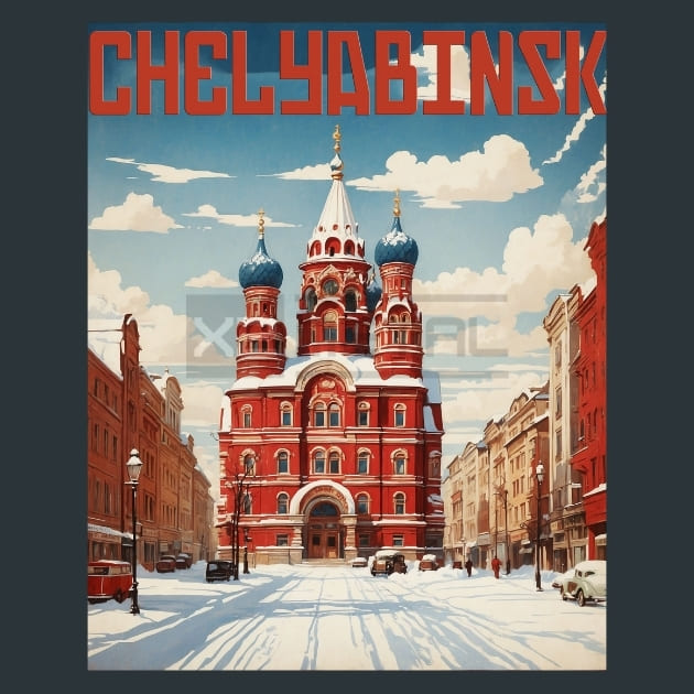 Chelyabinsk Russia Metal Prints Posters and Mouse Pads