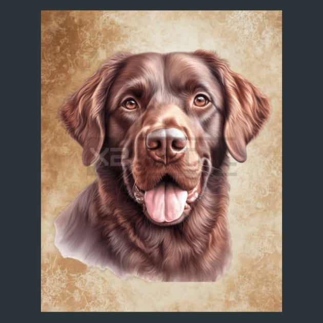 Chesapeake Bay Retriever Metal Prints, Posters &amp; Mousepads – Metal Print &amp; Mouse Pad | ChromaLuxe | Made in Iowa USA