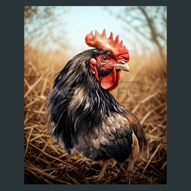 Chicken Coop 38 Metal Wall Art and Desktop Mouse Pad by X2Metal