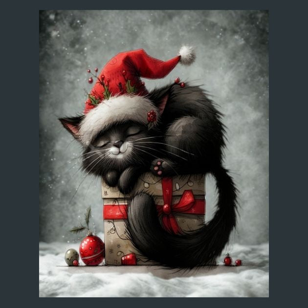 Christmas-Cat-1-Metal-Prints