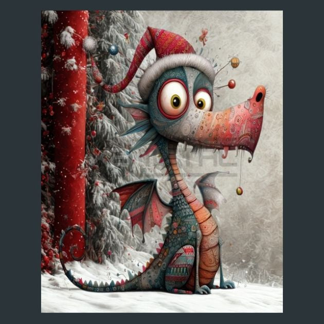 Christmas-Dragon-1-Metal-Prints