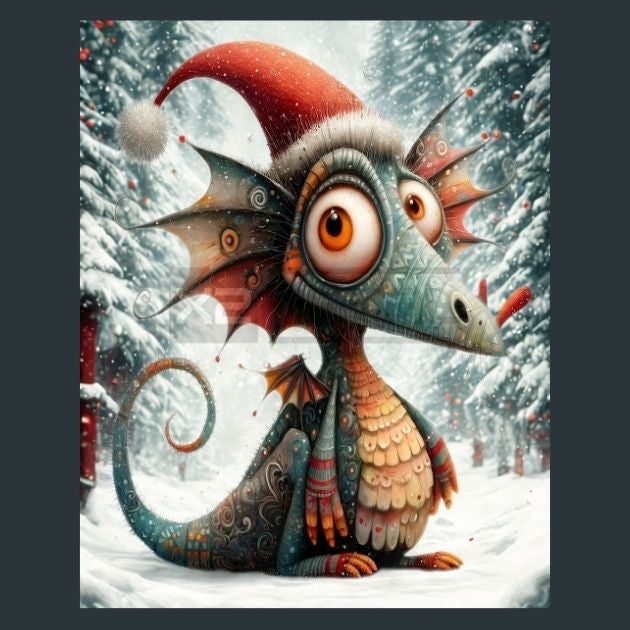 Christmas-Dragon-9-Metal-Prints