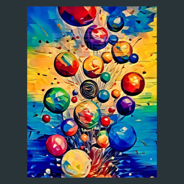 Chromatic Expression – Metal Print &amp; Mouse Pad | ChromaLuxe | Made in Iowa USA