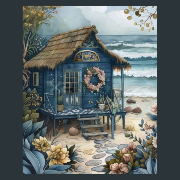 Coastal Calm – Metal Print &amp; Mouse Pad | ChromaLuxe | Made in Iowa USA