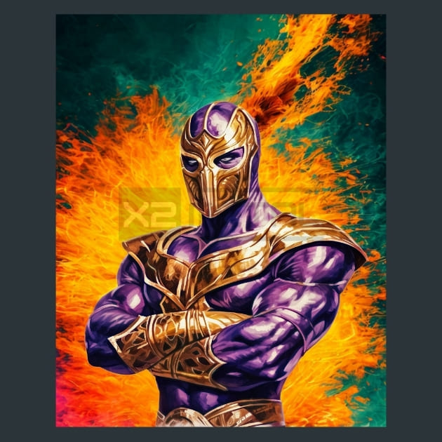 Colorful_Luchador_20_metal_prints_posters_mouse_pads