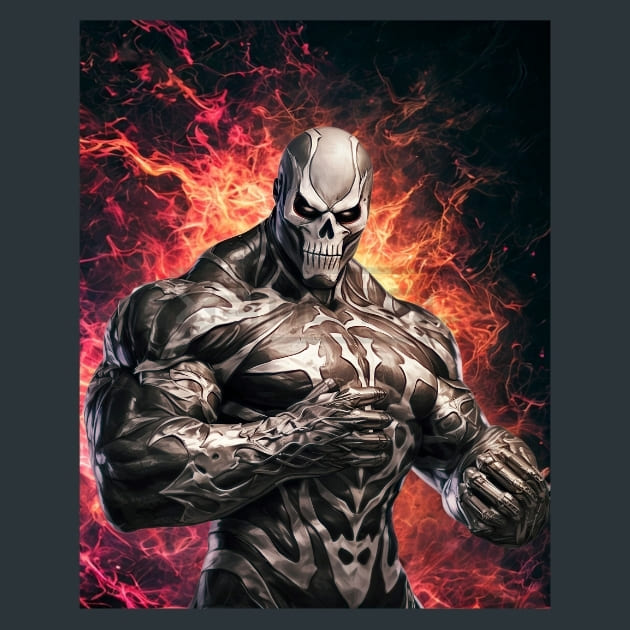 Colorful_Luchador_33_metal_prints_posters_mouse_pads