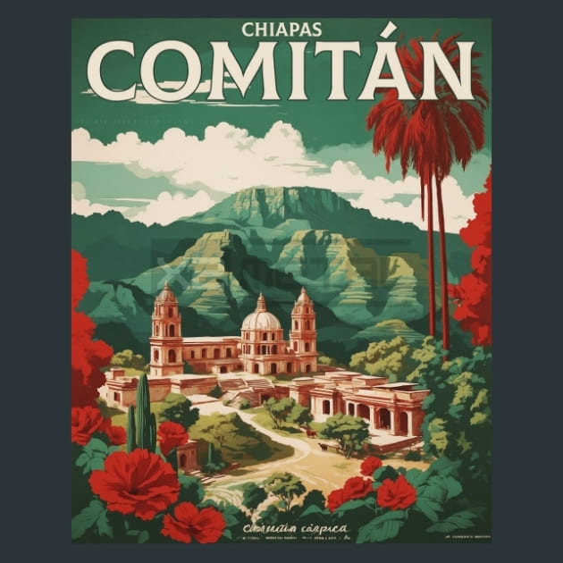 Comitn Chiapas Mexico Metal Prints Posters and Mouse Pads