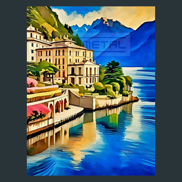 Como Beauty – Metal Print &amp; Mouse Pad | ChromaLuxe | Made in Iowa USA