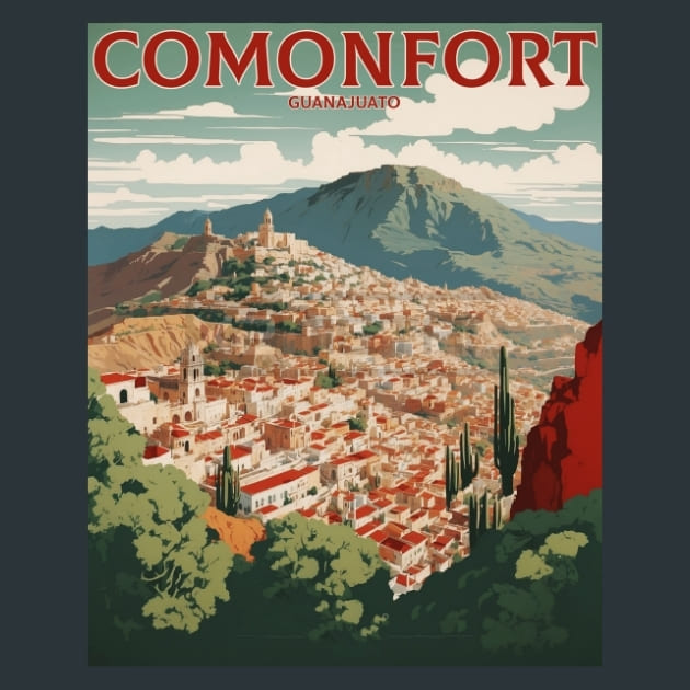 Comonfort Guanajuato Mexico Metal Prints Posters and Mouse Pads
