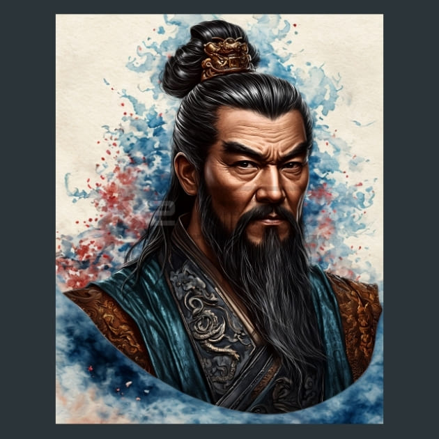 Confucius-Philosopher-and-Teacher-metal-prints-posters-mouse-pads