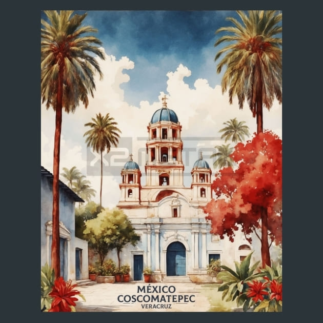 Coscomatepec Veracruz Mexico Metal Prints Posters and Mouse Pads