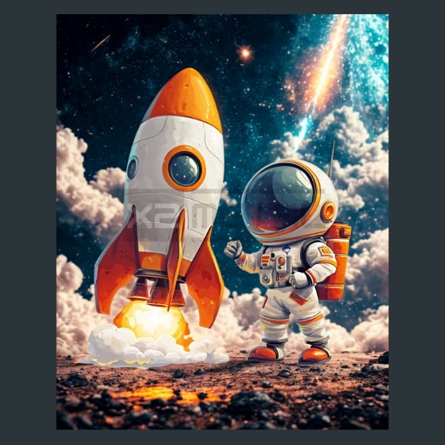 Cosmic_Astronaut_22_metal_prints_posters_mouse_pads