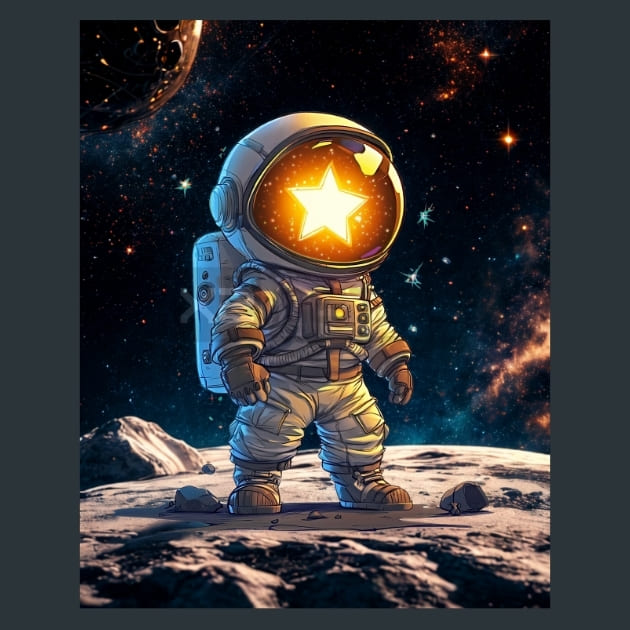 Cosmic_Astronaut_36_metal_prints_posters_mouse_pads