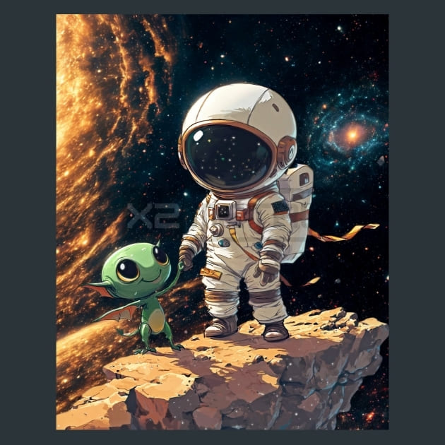 Cosmic_Astronaut_9_metal_prints_posters_mouse_pads