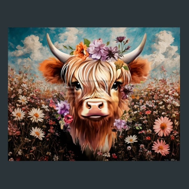 Cow 29 Metal Wall Art and Desktop Mouse Pad by X2Metal