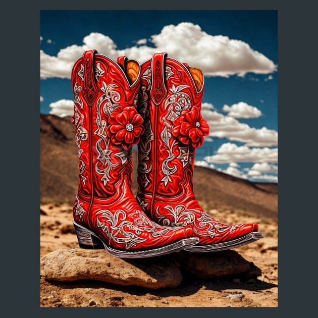 Cowboy-Boots-11-metal-prints-posters-mouse-pads