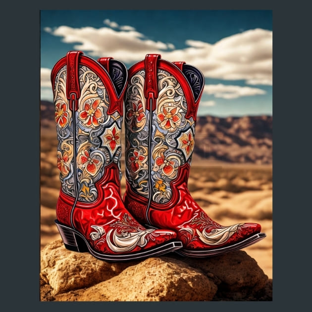Cowboy-Boots-12-metal-prints-posters-mouse-pads