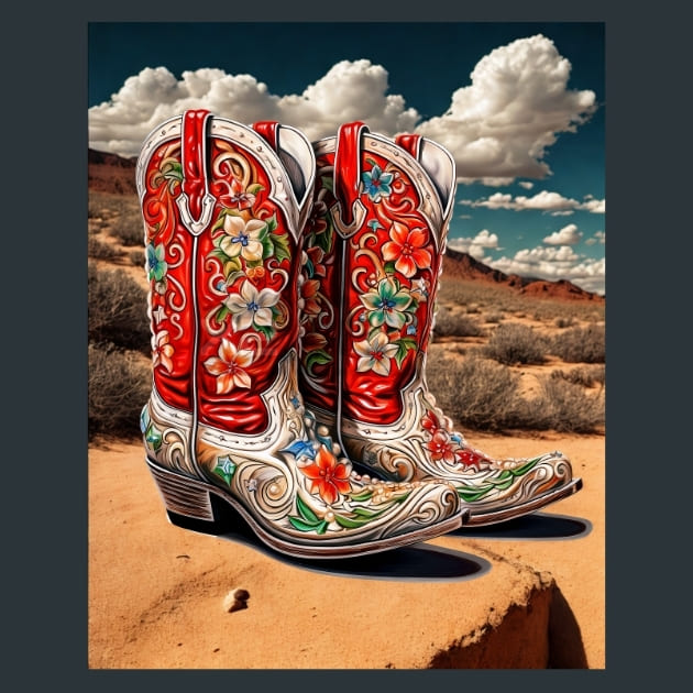 Cowboy-Boots-15-metal-prints-posters-mouse-pads