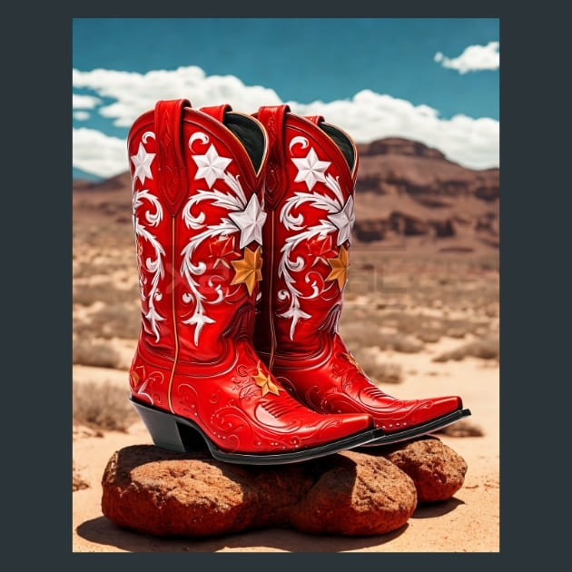 Cowboy-Boots-17-metal-prints-posters-mouse-pads